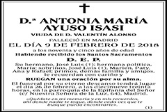 Antonia María Ayuso Isasi